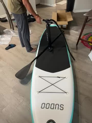 Amazon | SUDOO 空気注入式パドルボード 10フィート x 30インチ x 6