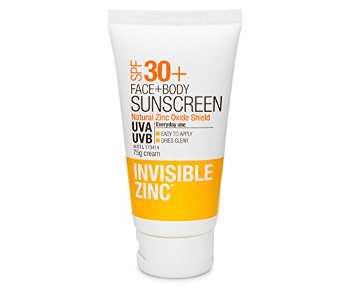 Invisible Zinc Body Sunscreen SPF 30+ UVA-UVB (75 g)