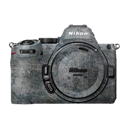 Image of Camera Skin Compatible with Nikon Z5 II (2025) - Shadow Concrete - Premium 3M Vinyl Protective Wrap Decal Cover - Easy to Apply | Crafted in the USA by MightySkins