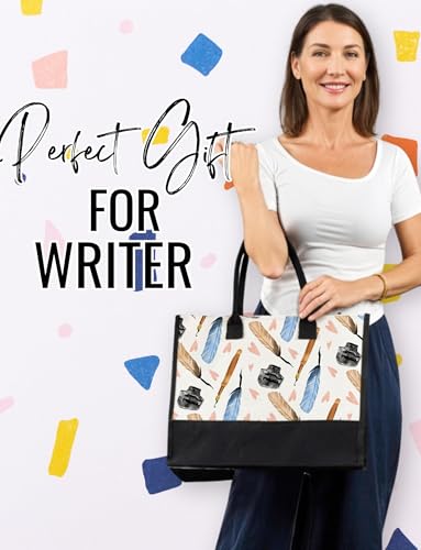 Bolso Tote InnoBeta Writers con Cierre Superior y Correa miniatura 5