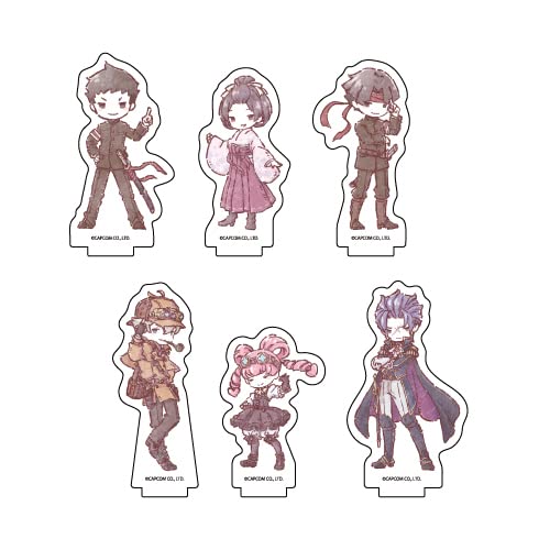 Amazon.co.jp: 大逆転裁判 01 レトロアート アクリルぷちスタンド 6個