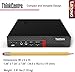 Lenovo ThinkCentre Mini Business Desktop, Ultra-Quiet Design, Dual-4K Monitor Support, 16GB Memory, 1TB PCIe SSD, AMD Dual-Core Processor, USB-C, Wi-Fi, RJ-45, Bluetooth, KB & Mouse, Windows 11 Pro