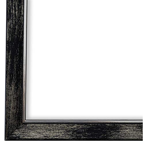 Bilderrahmen Schwarz Silber 40 x 60 cm 40x60 Cover