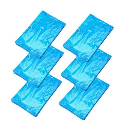 WOFASHPURET Tattoo Bottle Wash Bag Set of 250 Blue Reusable Sturdy Cleaning Bottles Pouches for Tattooing Tools