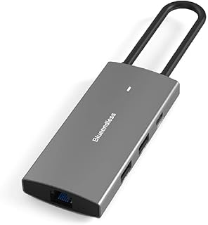 Type C Docking Station 6 in 1 Type C Hubs USB3.0 PD3.0+Gigabit Ethernet Converter USB 2.0 Hubs Extender 6 in 1 USB C Hubs Multiport Adapter