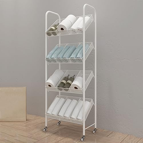 Estante organizador de refrigerios para evitar el desorden en tiendas
