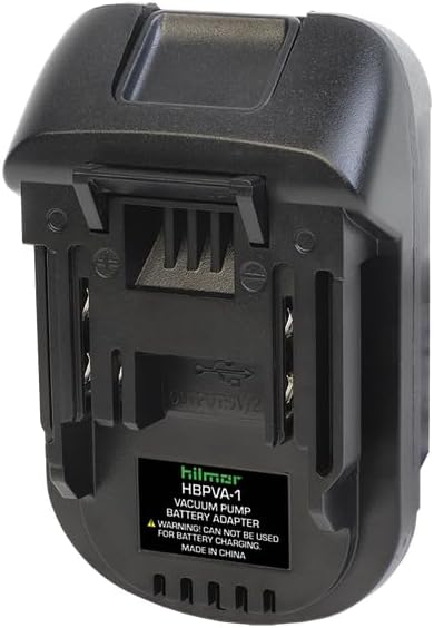 hilmor Battery Powered Vacuum Pump Battery Adapter