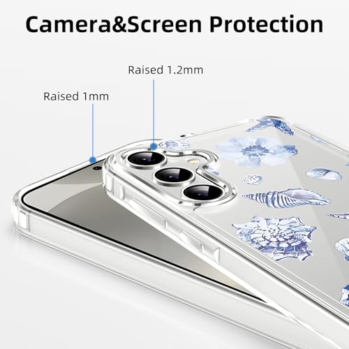 Coque Samsung S24 5G hippocampe transparent TPU souple