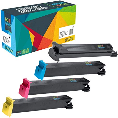Doitwiseru00ae Konica Minolta Magicolor 7450u00a07400u00a07450ii GA Toner Compatibles, color Set