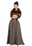 Adult's Halloween Costume, Women's Brown Outlander Outfit X-Large