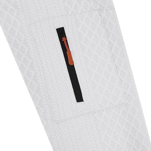 Men's Half Zip Up Hoodies Fall Casual Long Sleeve Textured Hooded Sweatshirts Fashion Pullover Tops with Pocket3