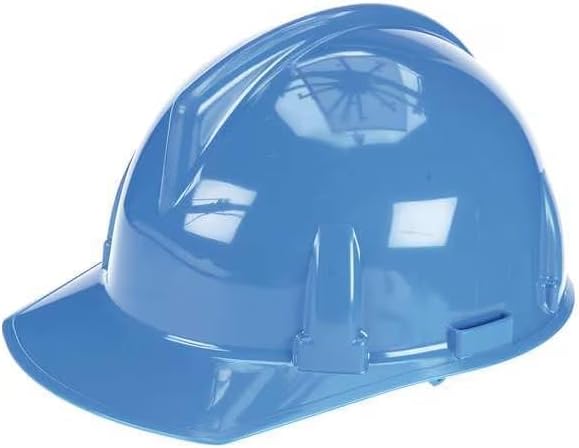 Hard Hat, Polycarbonate, 4 Point Ratchet, Type 1, Class E, Blue, Mfr: 475380-A