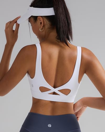 Image of RUNNING GIRL Sports Bra for Women High Support, Molded Cup High Impact Sports Bras with Sewn in Pads Workout Running Bra