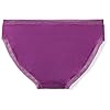 Amazon-Brand-Mae-Womens-Smooth-Microfiber-Bikini-Underwear-3-Pack Amazon Brand - Mae Women's Soft Microfiber Bikini Panty with Lace, 3 Pack,Deep Ocean/Charcoal Grey/Plum,Small