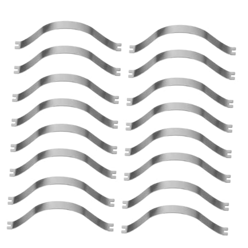 Image of LABRIMP 400pcs Picture Frame Backing Spring Clips Photo Hanging Hardware for Framing Pictures Drawings and Posters Easy to Install and Practical
