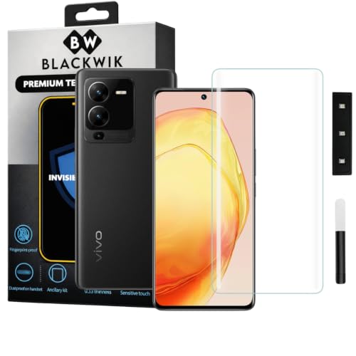 Image of Blackwik UV Curved Tempered Glass for Vivo V25 Pro | 1-Pack