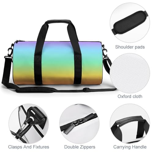 Sac week-end arc-en-ciel pour ne plus manquer d'espace