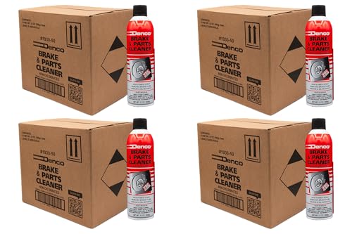 DENCO DISTRIBUTING INC. #1930-50 Brake & Parts Cleaner Spray 50-State Compliant Non-Chlorinated Fast-Drying Degreaser Low Odor Aerosol 15.3oz (13oz net wt) (Case of 48)