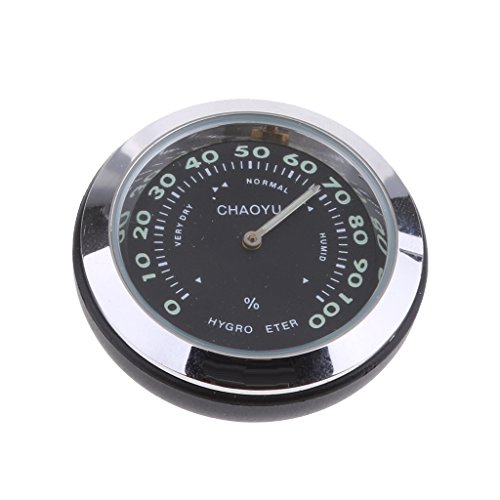 Preisvergleich Produktbild perfk Mini Auto Feuchtigkeitsanzeiger Feuchtigkeitsmesser - schwarz