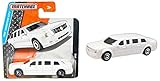 matchbox dinky collection Cadillac One Weiß Matchbox Cadillac One Weiß - Stretchlimousine Limo - MBX Adventure City