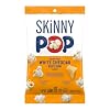 SkinnyPop Popcorn, White Cheddar, Whole Grain, Dairy-Free Snack, 1oz Bags (12ct)