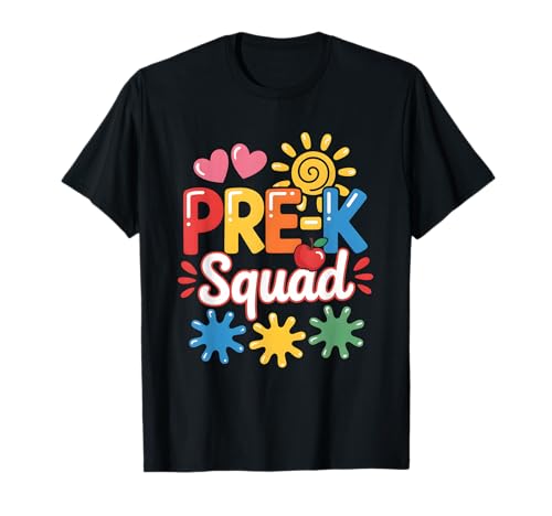 Pre-K Squad Regreso a la Escuela Camiseta