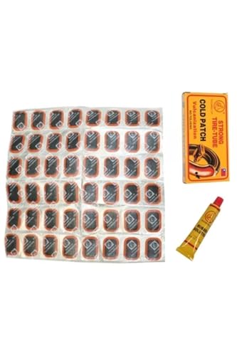 48 Li Bisiklet Lastik Tamir Yama Seti Soğuk Yama Taze Yama