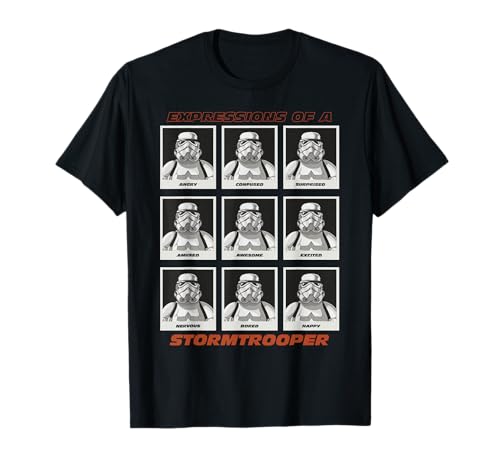 Star Wars Expressions of a Stormtrooper T-Shirt
