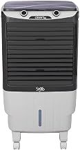AISEN Stylo 55L Personal Air Cooler with Wheels, Grey