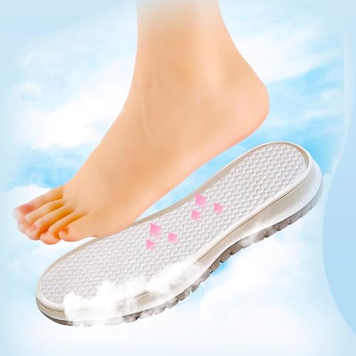 20 pares plantillas desechables transpirables para hombre y mujer miniatura 5