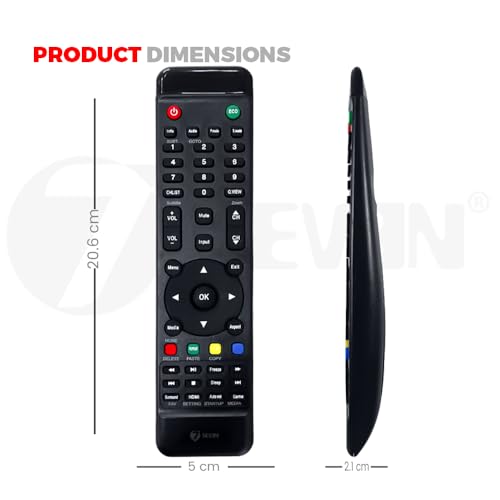 Image of 7SEVEN Compatible for Kodak Tv Remote Suitable for LCD LED 32 40 43 55 Inch Television - Match Exactly Existing Model Remote Control for Better Performance