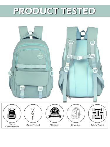 Image of Lavie Sport Luna Laptop Backpack | 36 Liters | Fits Upto 16 Inch | Laptop Compatiable | Rain Cover | Gift for Biys & Girls
