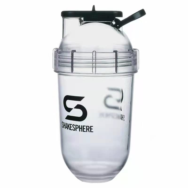 Shakesphere tumbler protein shake bottle transparent water bottle sports shake bottle protein powder mixed fitness bottle 700ml