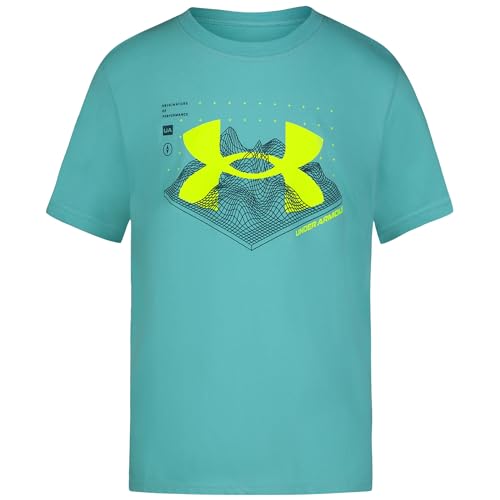 Image of Under Armour Boys' Short Sleeve Graphic T-Shirt, Soft & Comfortable, Outdoor Collection