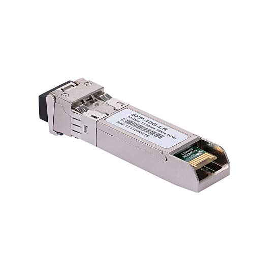 Goofly Módulo óptico de transceptor de fibra SFP-10G-LR 10Gb / s 1310nm 10km DDM 10 Gigabit de modo