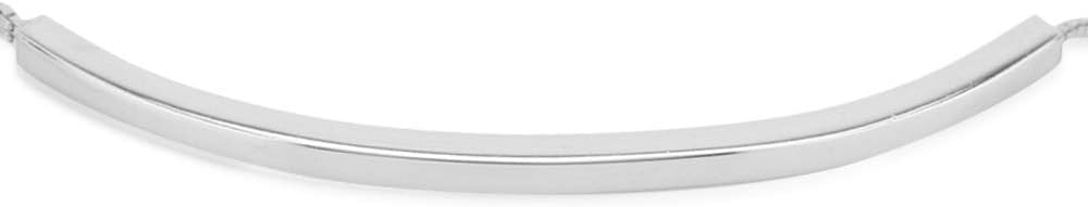 Vanbelle Sterling Silver Jewelry - Rhodium Plated with 925 Stamp - Bar Adjustable Bracelet - Elegant Handcrafted for Women - Adjustable Bolo Bracelet - Image 2