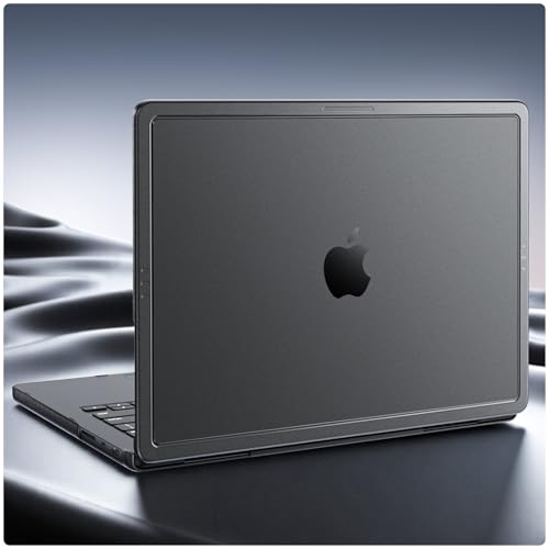 Image of Soonjet CrackGuard for MacBook Pro 14 inch Case | M5 M4 M3 M2 M1 Pro /Max 2026-2021 | Anti-Crack Upgrade | 100% Match Official Color | Protective Hard Shell Laptop Cover | Space Gray Clear
