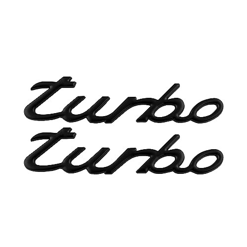 Turbo Emblem Auto Badge Universal Auto Styling Aufkleber Aufkleber Logo (Schwarz) Turbo Emblem Auto Badge Universal Auto Styling Aufkleber Aufkleber Logo (Schwarz)