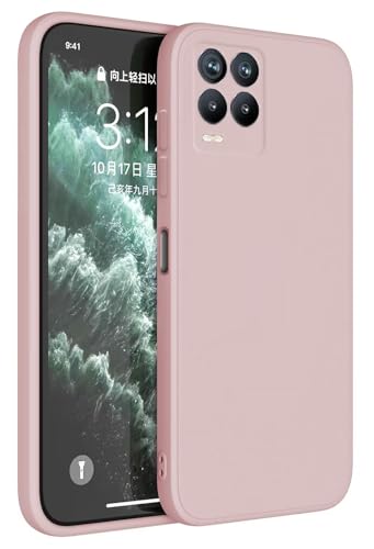 Topme Funda para Realme 8 / Realme 8 Pro (6.4' Inches) Carcasa Caja Case Estuche, Funda Protectora de Piel de Silicona TPU - Polvo de Arena