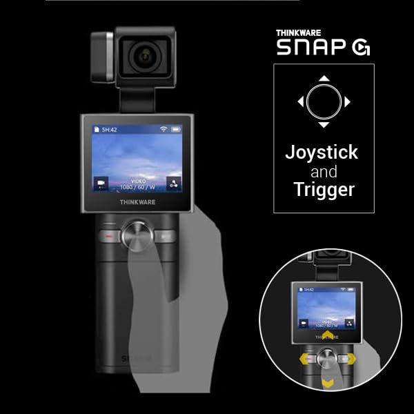 Amazon.com : THINKWARE SNAP-G Plus Vlogging Camera Prime Package