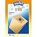 Produktbild Swirl S 60 Spezialpapier Staubsaugerbeutel für Siemens und Bosch Staubsauger, Classic, 7 Stück inkl. Filter