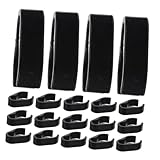 NAMOARLY 50個マイクスタンド用ケーブルクランプ プラスチック製マイクケーブルオーガナイザー イヤフォンワイヤーホルダー ユニバーサルア