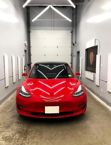 Image of HOME13 Vinyl Wrap Sheet for Car & Bike Self Adheisve Vinyl Wrap Sticker & Decal Roll Film Air Release Bubble Free (Red Gloss., 12x100 Inches)