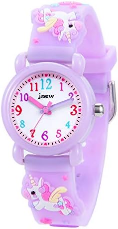 Girls Watch,Kids Watch Girls 3D Cute Cartoon Waterproof Silicone Toddler Children Wrist Watch for 3-10 Year Girls Little Girl Child