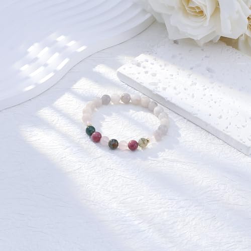 ARHTF Fertility Bracelets for Women Halthy Pregnancy Bracelet Fertility Crystals Pregnancy Support Fertility Gifts Congrats On Pregnancy Gift4