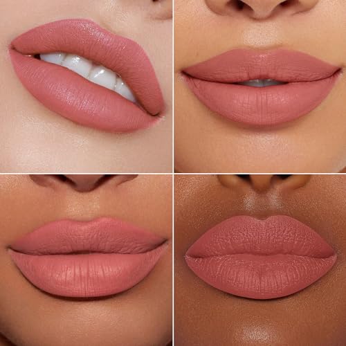 Image of MAKI YIKA Pink Lipstick Liquid for Women Color Stay Long Lasting Lipsticks