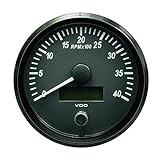  VDO Computers Singleviu A2C3832800030 Drehzahlmesser, 100 mm, 4000 U/min