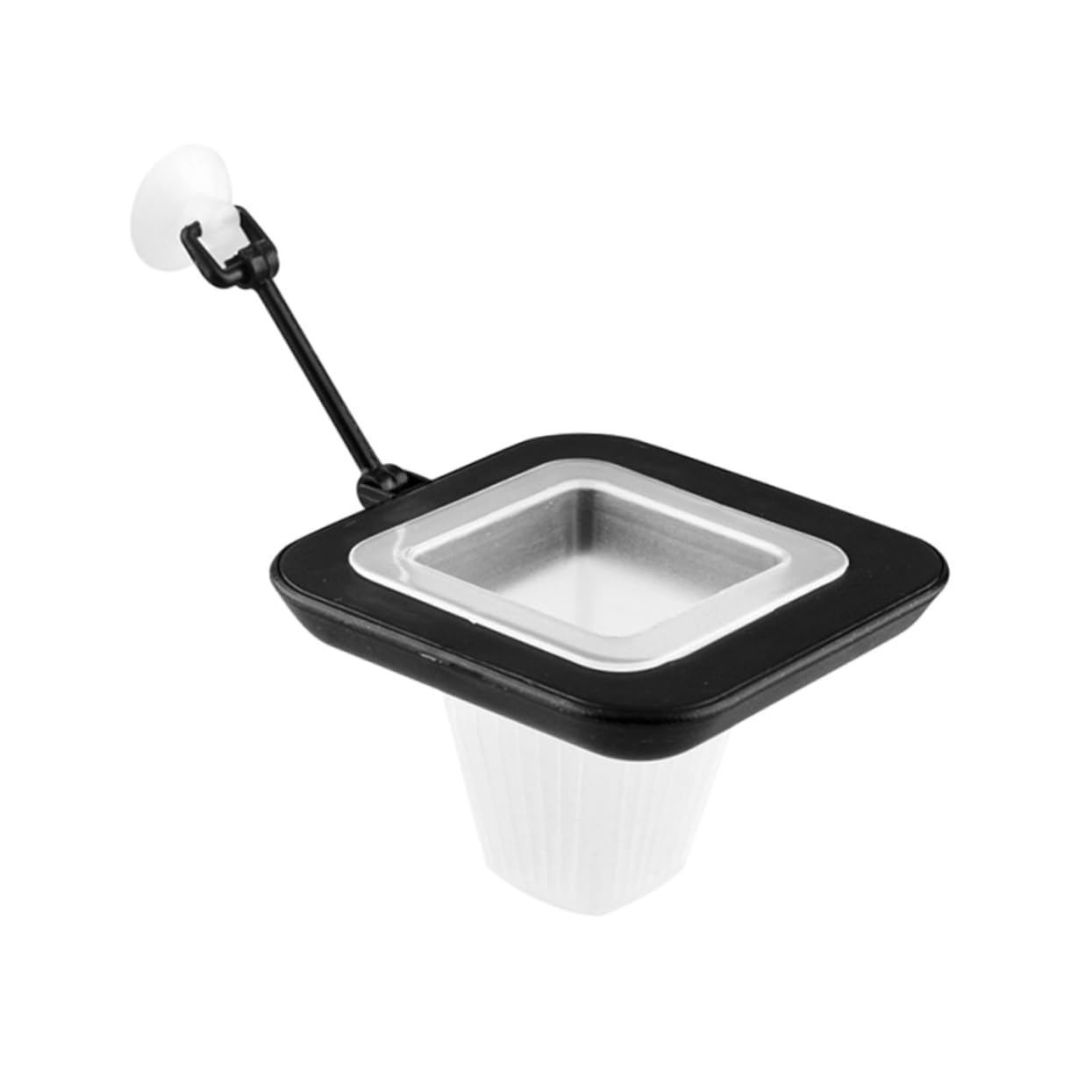 FOMIYES Fish Tank Feeding Cup Betta Toys Bloodworms Floating Fish Feeding Cup Red Worms Feeder Fish Feeding Ring Fish Tank Fish Feeder Blood Worm Cup to Feed White Fish Tank Feeder