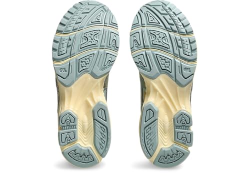 Image of ASICS Unisex Gel-Kayano 14 Pure Gold /Cold Moss Sneakers - 8 UK Men / 7 UK Women (1203A476.200)