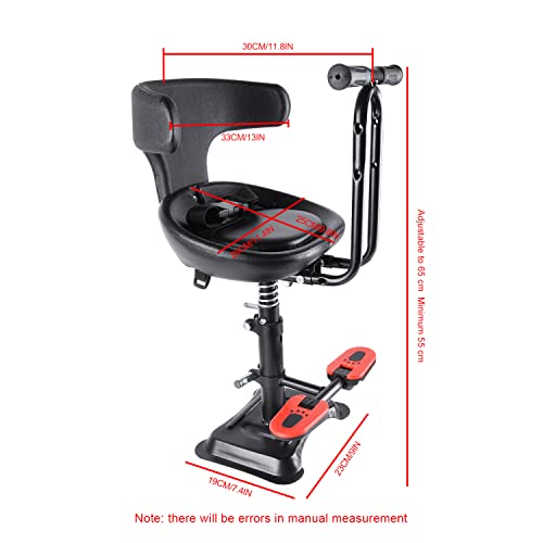 Xieeix Bike Child Seat,Front Mount Detachable Bicycle Kids Seat, Child Seat With Shock Absorbing Pedal Guardrail，Suitable For Pedal Scooter Motorcycle Bicycle #TOP3